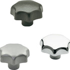 GANTER Sterngriff DIN 6336 mit Gewindebuchse ( 4601000862 )