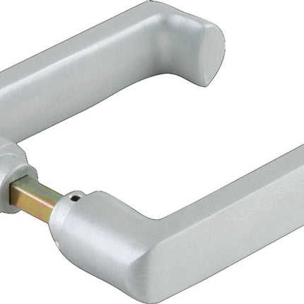 DORMA-GLAS Glastürdrückerpaar RONDO Leichtmetall silber eloxiert ( 3000254501 )