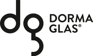 DORMA-GLAS par de tiradores para puerta de cristal RONDO metal claro anodizado plateado (3000254501)