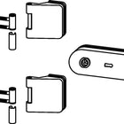 DORMA-GLAS Glastürbeschlag STUDIO Rondo/OFFICE Junior Leichtmetall niro eloxiert ( 3000254462 )