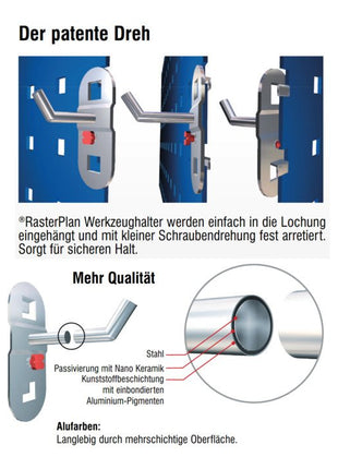 RASTERPLAN Lochplatte B450xL1000mm ( 9000428175 )