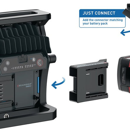 SCANGRIP LED-Strahler NOVA 4 CONNECT 30 W 400 - 4000 lm ( 4000873479 )