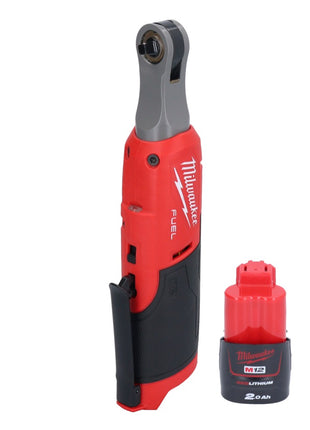 Milwaukee M12 FHIR14-201 Akku Ratsche 12 V 47 Nm 1/4" Brushless + 1x Akku 2,0 Ah - ohne Ladegerät