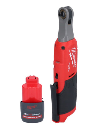 Milwaukee M12 FHIR14-251 carraca a batería 12 V 47 Nm 1/4" sin escobillas + 1x batería 2,5 Ah - sin cargador