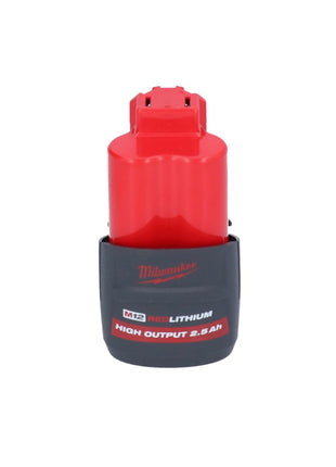 Cliquet à batterie Milwaukee M12 FHIR14-251 12 V 47 Nm 1/4" brushless + 1x batterie 2,5 Ah - sans chargeur