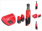 Cliquet à batterie Milwaukee M12 FHIR14-252 12 V 47 Nm 1/4