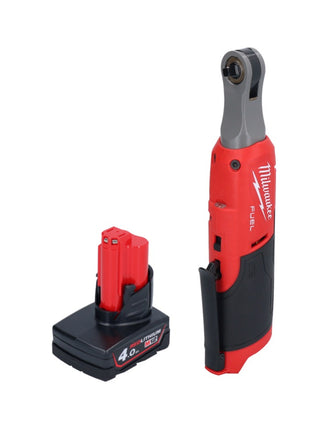 Cliquet à batterie Milwaukee M12 FHIR14-401 12 V 47 Nm 1/4" brushless + 1x batterie 4,0 Ah - sans chargeur