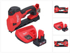 Grapadora a batería Milwaukee M12 BCST-601 12 V 19 x 25,4 mm + 1x batería 6,0 Ah + cargador