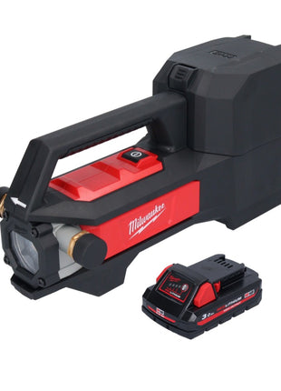 Milwaukee M18 BTP-301 Akku Transferpumpe 18 V 1817 l/h + 1x Akku 3,0 Ah - ohne Ladegerät