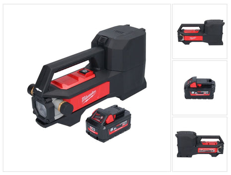 Bomba de trasvase a batería Milwaukee M18 BTP-551 18 V 1817 l/h + 1x batería 5,5 Ah - sin cargador