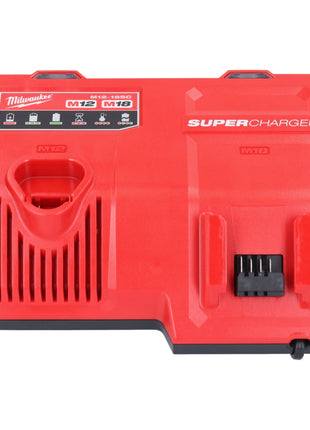 Milwaukee M12-18SC Schnellladegerät 12 V / 18 V 13,5 Ampere ( 4932471735 ) für Li-Ion Akkus