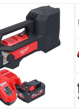 Bomba de trasvase a batería Milwaukee M18 BTP-551 18 V 1817 l/h + 1x batería 5,5 Ah + cargador