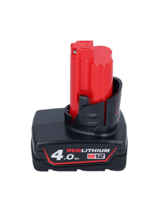 Milwaukee M12 BDC8-401C Akku Rohrreinigungsgerät 12 V + 1x Akku 4,0 Ah + Spirale + Eimer - ohne Ladegerät