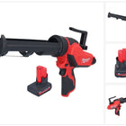 Milwaukee M12 PCG/310-501 Akku Kartuschenpresse 12 V 310 ml + 1x Akku 5,0 Ah - ohne Ladegerät