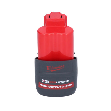 Milwaukee M12 HV-251 Akku Staubsauger 12 V + 1x Akku 2,5 Ah - ohne Ladegerät