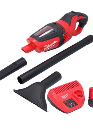 Odkurzacz akumulatorowy Milwaukee M12 HV-252 12 V + 2x akumulator 2,5 Ah + ładowarka