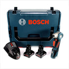 Bosch GWI 12V-5 Professional Akku Winkelschrauber in L-Boxx + 2 x GBA 12 V 4,0 Ah Akku + 1 x GAL 1230 Ladegerät - Toolbrothers