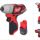 Milwaukee M12 BIW38-251 Akku Schlagschrauber 12 V 135 Nm 3/8˝ + 1x Akku 2,5 Ah - ohne Ladegerät