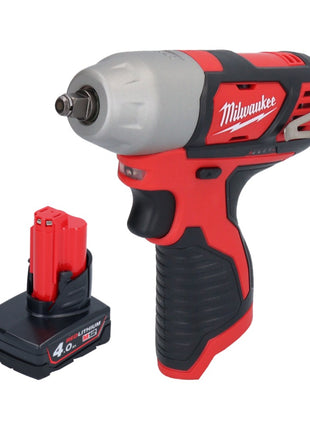 Llave de impacto inalámbrica Milwaukee M12 BIW38-401 12 V 135 Nm 3/8˝ + 1x batería 4,0 Ah - sin cargador