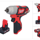 Milwaukee M12 BIW38-401 Akku Schlagschrauber 12 V 135 Nm 3/8˝ + 1x Akku 4,0 Ah - ohne Ladegerät