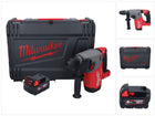 Milwaukee M18 ONEFHX-501X marteau combiné sans fil 18 V 2,5 J SDS-Plus Brushless + 1x batterie 5,0 Ah + HD-Box - sans kit chargeur