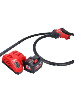 Milwaukee M18 FCVN24-121 Akku Betonrüttler 18 V 2,4 m Brushless + 1x Akku 12,0 Ah + Ladegerät