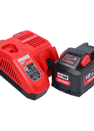 Milwaukee M18 FCVN24-121 Akku Betonrüttler 18 V 2,4 m Brushless + 1x Akku 12,0 Ah + Ladegerät