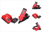 Clavadora a batería Milwaukee M18 FFN-301 18 V 50 - 90 mm sin escobillas + 1x batería 3,0 Ah + cargador