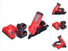 Clavadora a batería Milwaukee M18 FFN-502 18 V 50 - 90 mm sin escobillas + 2x baterías 5,0 Ah + cargador