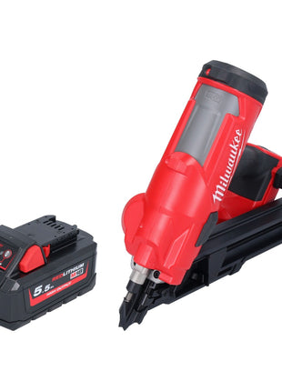 Milwaukee M18 FFN-551 Akku Nagler 18 V 50 - 90 mm Brushless + 1x Akku 5,5 Ah - ohne Ladegerät