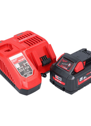 Milwaukee M18 FFN-551 Akku Nagler 18 V 50 - 90 mm Brushless + 1x Akku 5,5 Ah + Ladegerät