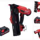Milwaukee M18 FN16GA-301 Akku Nagler 18 V 32 - 64 mm Brushless + 1x Akku 3,0 Ah - ohne Ladegerät