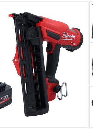 Clavadora a batería Milwaukee M18 FN16GA-801 18 V 32 - 64 mm sin escobillas + 1x batería 8,0 Ah - sin cargador