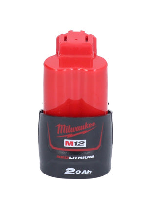 Milwaukee M12 FTB-201 desbastadora de neumáticos a batería 12 V 7/16" Hex Brushless + 1x batería 2.0 Ah - sin cargador