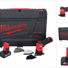 Milwaukee M12 FDSS-601X Akku Punktschleifer 12 V 88,8 x 63,5 mm Brushless + 1x Akku 6,0 Ah + HD-Box - ohne Ladegerät