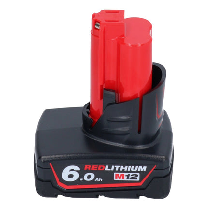 Milwaukee M12 FDSS-601X Akku Punktschleifer 12 V 88,8 x 63,5 mm Brushless + 1x Akku 6,0 Ah + HD-Box - ohne Ladegerät