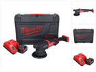 Polisseuse excentrique sur batterie Milwaukee M18 FROP21-501X 18 V 150 mm brushless + 1x batterie 5,0 Ah + chargeur + boîtier HD