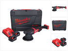 Milwaukee M18 FROP21-502X Akku Exzenter Polierer 18 V 150 mm ( 4933478837 ) Brushless + 2x Akku 5,0 Ah + Ladegerät + HD-Box