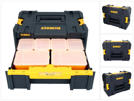 Cajón DeWalt DWST 1-70705 TSTAK III con 6 cajas insertables adicionales