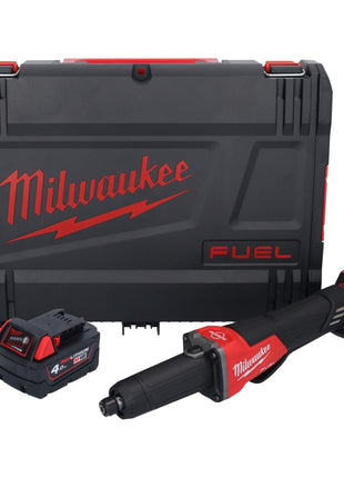 Milwaukee M18 FDGROVPDB-401X Akku Geradschleifer 18 V Brushless + 1x Akku 4,0 Ah + HD Box - ohne Ladegerät