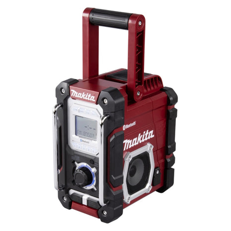 Makita DMR 108 AR radio de obra con batería 7,2 - 18 V AM FM AUX Bluetooth rojo Solo - sin batería, sin cargador