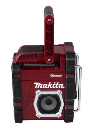 Makita DMR 108 AR Akku Baustellenradio 7,2 - 18 V AM FM AUX Bluetooth rot Solo - ohne Akku, ohne Ladegerät