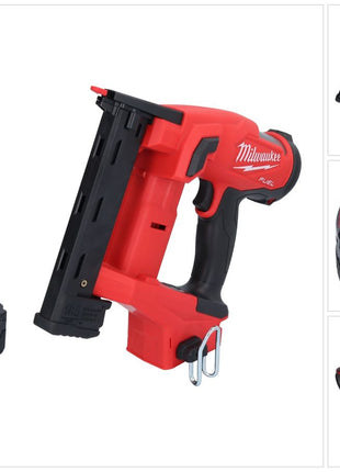 Grapadora a batería Milwaukee M18 FNCS18GS-501X 18 V 9,5 - 38 mm sin escobillas + 1x batería 5,0 Ah + caja HD - sin cargador