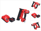 Grapadora a batería Milwaukee M18 FNCS18GS-501X 18 V 9,5 - 38 mm sin escobillas + 1x batería 5,0 Ah + cargador + caja HD