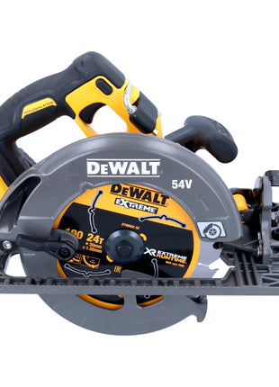 Sierra circular a batería DeWalt DCS 579 NT 54 V FlexVolt 190 mm sin escobillas + 1x batería 6,0 Ah + TSTAK - sin cargador