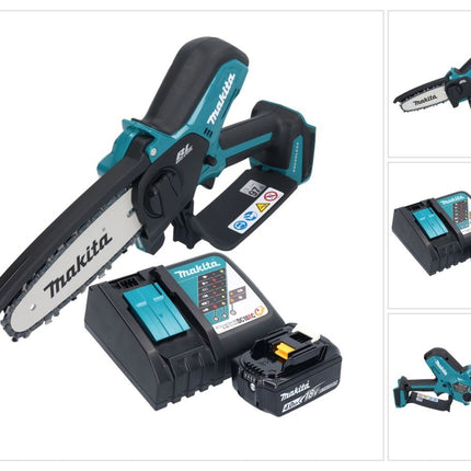 Makita DUC 150 RM01 Akku Kettensäge 18 V 15 cm Brushless + 1x Akku 4,0 Ah + Ladegerät