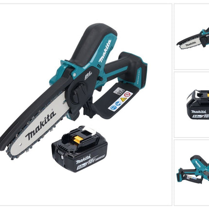 Makita DUC 150 T01 Akku Kettensäge 18 V 15 cm Brushless + 1x Akku 5,0 Ah - ohne Ladegerät