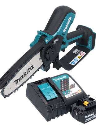 Makita DUC 150 RT01 Akku Kettensäge 18 V 15 cm Brushless + 1x Akku 5,0 Ah + Ladegerät