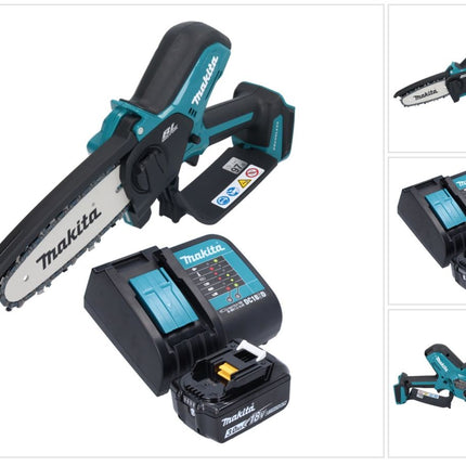Makita DUC 150 SF01 Akku Kettensäge 18 V 15 cm Brushless + 1x Akku 3,0 Ah + Ladegerät