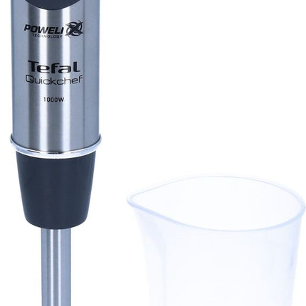 Tefal Quickcheff 1-in-1 20SP HB658 Stabmixer 1000 W ( HB658838 ) + 800 ml Mixbecher